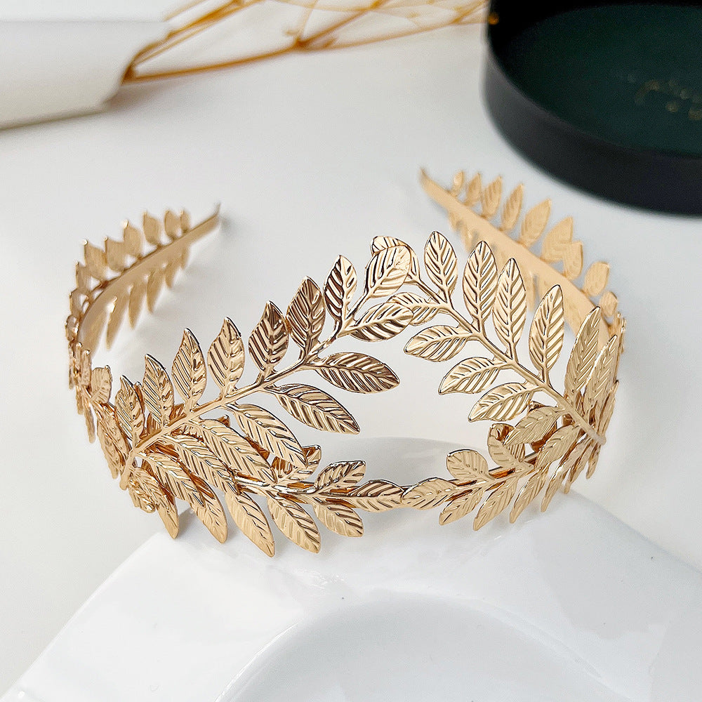 Wholesale Metal Leaf Head Hoops